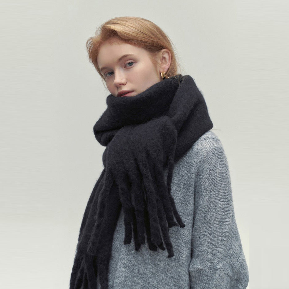 Tutaru - Autumn Solid Color Soft Scarf